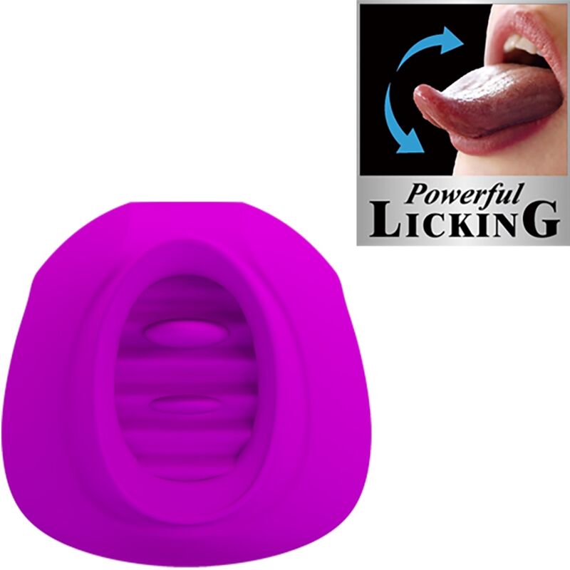 PRETTY LOVE - KLISTORISSTIMULATOR ESTELLE ZUNGE 12 VIBRATIONEN VIOLETT