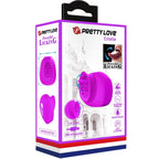 PRETTY LOVE - KLISTORISSTIMULATOR ESTELLE ZUNGE 12 VIBRATIONEN VIOLETT