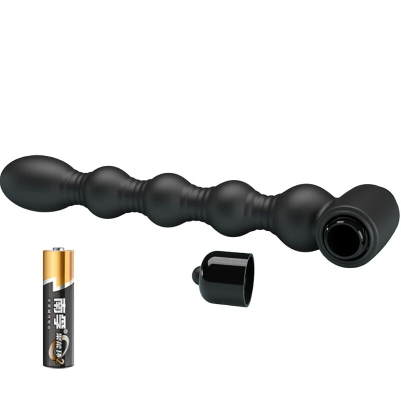 PRETTY LOVE - PLUG ANAL LYNN SILIKON 10 VIBRATIONEN SCHWARZ