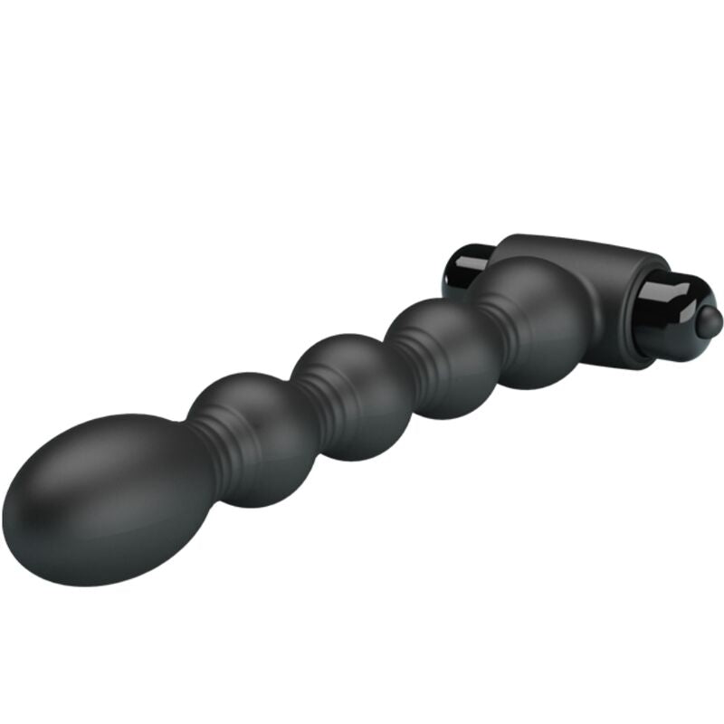 PRETTY LOVE - PLUG ANAL LYNN SILIKON 10 VIBRATIONEN SCHWARZ