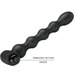 PRETTY LOVE - PLUG ANAL LYNN SILIKON 10 VIBRATIONEN SCHWARZ