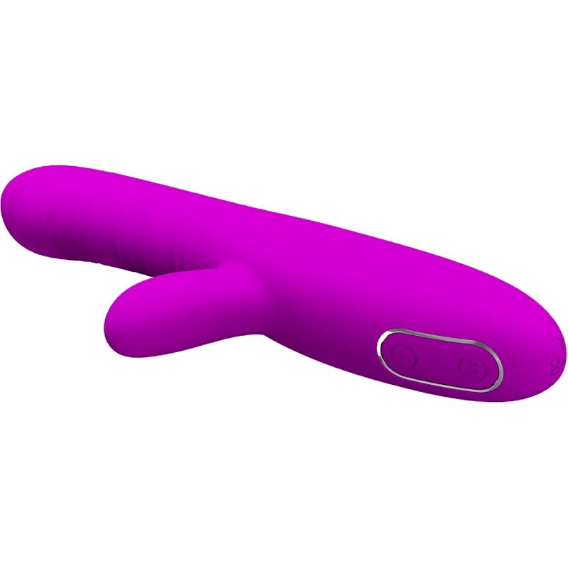 PRETTY LOVE – ANGELIQUE MULTIFUNKTIONSVIBRATOR + KLITORISSTIMULATOR VIOLETT