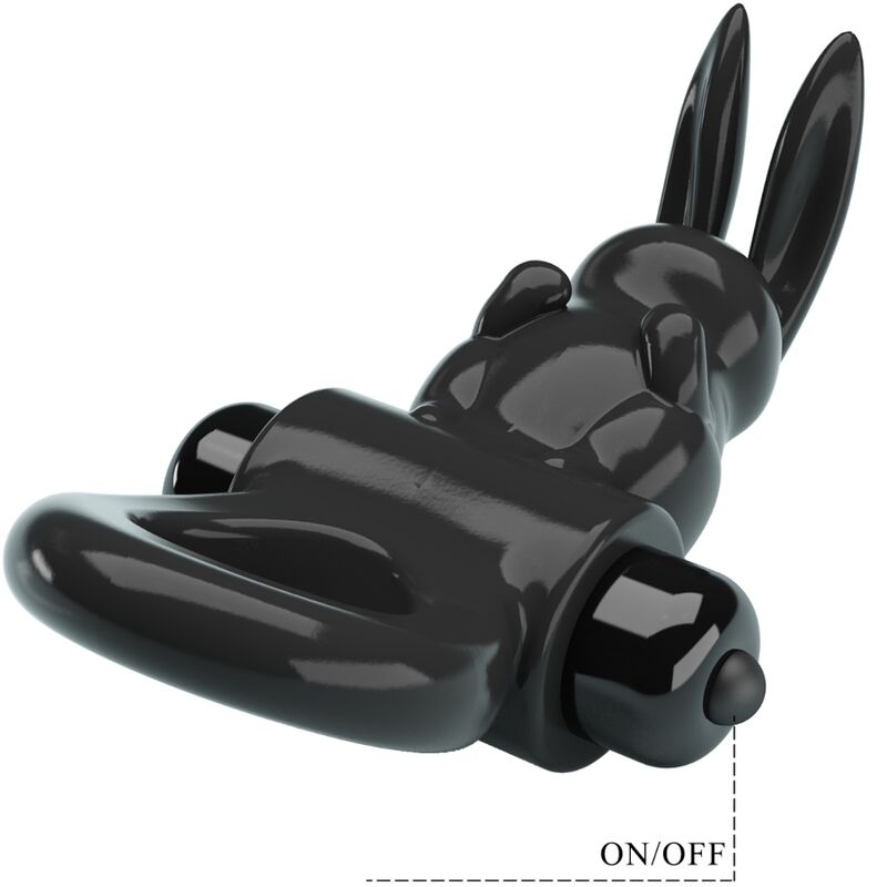 PRETTY LOVE - ANALE VIBRATIONSREIFEN RABBIT 10 VIBRATIONEN SCHWARZ