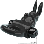 PRETTY LOVE - ANALE VIBRATIONSREIFEN RABBIT 10 VIBRATIONEN SCHWARZ