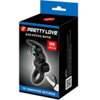 PRETTY LOVE - ANALE VIBRATIONSREIFEN RABBIT 10 VIBRATIONEN SCHWARZ