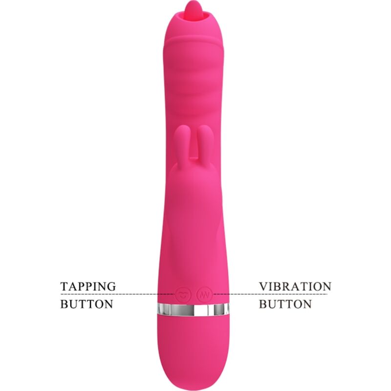 PRETTY LOVE - MULTIFUNKTIONALE HASENVIBRATORIN PHOENIX ROSE