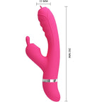 PRETTY LOVE - MULTIFUNKTIONALE HASENVIBRATORIN PHOENIX ROSE