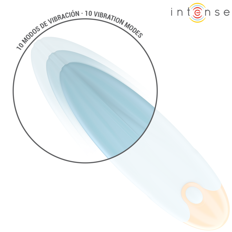 INTENSIV - MIKE KUGELVIBRATOR 10 VIBRATIONSSTUFEN BLAUE FERNBEDIENUNG