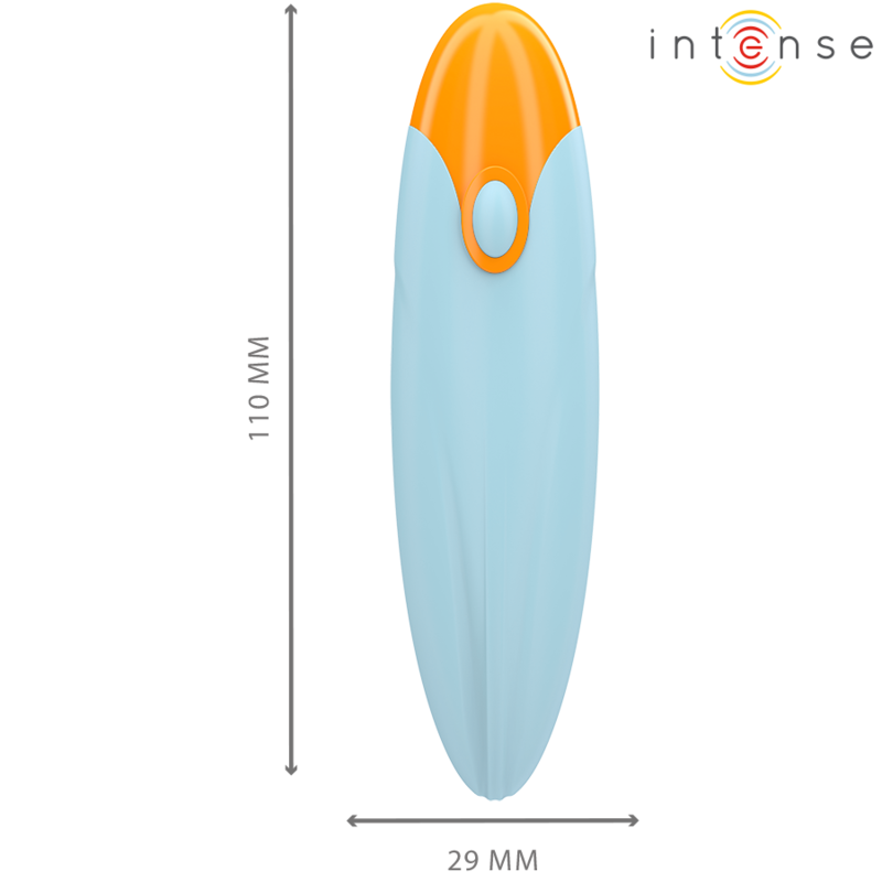 INTENSIV - MIKE KUGELVIBRATOR 10 VIBRATIONSSTUFEN BLAUE FERNBEDIENUNG