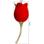 PRETTY LOVE - ROSE LOVER KLITORISSTIMULATOR ROSA 12 VIBRATIONEN ROT