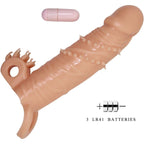 PRETTY LOVE – CONNOR PENISHÜLLE + KLITORISSTIMULATOR FLEISCHFARBEN