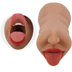 CRAZY BULL - SARAH DOUBLE MASTURBATEUR BOUCHE & VAGIN CHAIR