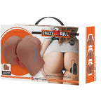 CRAZY BULL - HAILEY VIBRATEUR FESSES AVEC VAGIN ET ANUS RÉALISTES MULATTO CONTRÔLE À DISTANCE