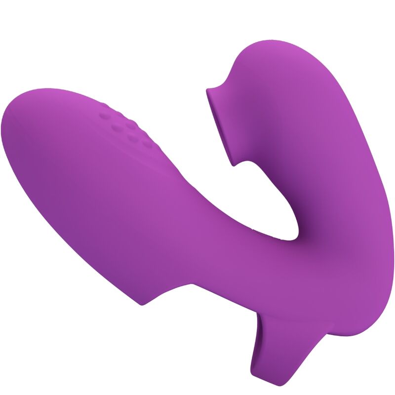 PRETTY LOVE - FINGERVIBRATOR ATHENA MIT KLITORISSTIMULATOR LILA