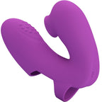 PRETTY LOVE - FINGERVIBRATOR ATHENA MIT KLITORISSTIMULATOR LILA