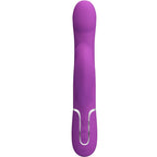 PRETTY LOVE - VIBRATEUR ET STIMULATEUR MULTIFONCTION 4 EN 1 VIOLET