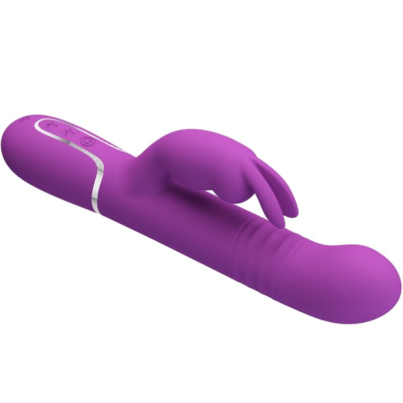 PRETTY LOVE - MULTIFUNKTIONALER HASENVIBRATOR COALE 4-IN-1 VIOLETT