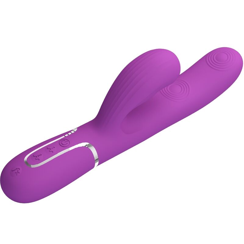 PRETTY LOVE - MULTIFUNKTIONSDILDO 3-IN-1-HASE PERLITA VIOLETT