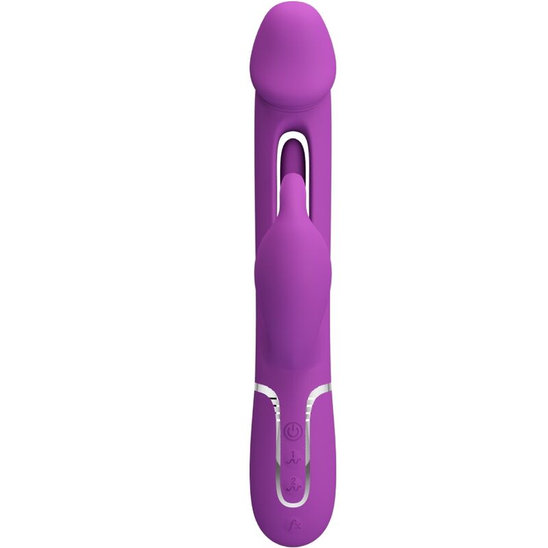 PRETTY LOVE - KAMPAS MULTIFUNKTIONSDILDO 3-IN-1 VIOLETT