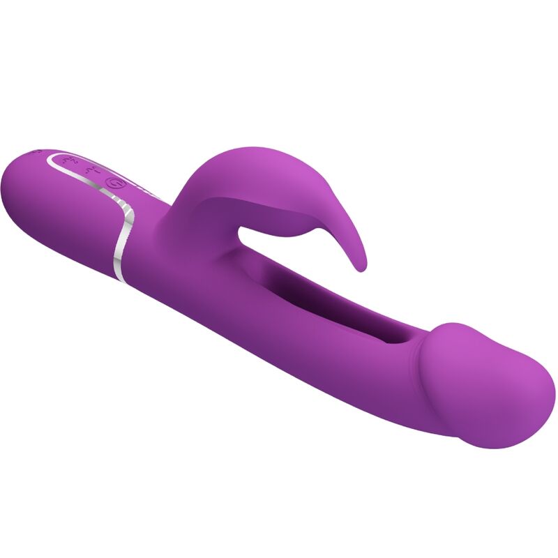 PRETTY LOVE - KAMPAS MULTIFUNKTIONSDILDO 3-IN-1 VIOLETT