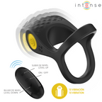 INTENSE - ALEX PENISRING MIT DOPPELTEM RING 10 VIBRATIONEN SCHWARZ