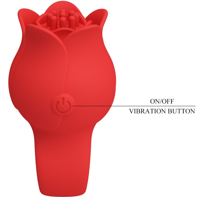 PRETTY LOVE - JAE ROSE FINGERVIBRATOR 10 VIBRATIONS ROT