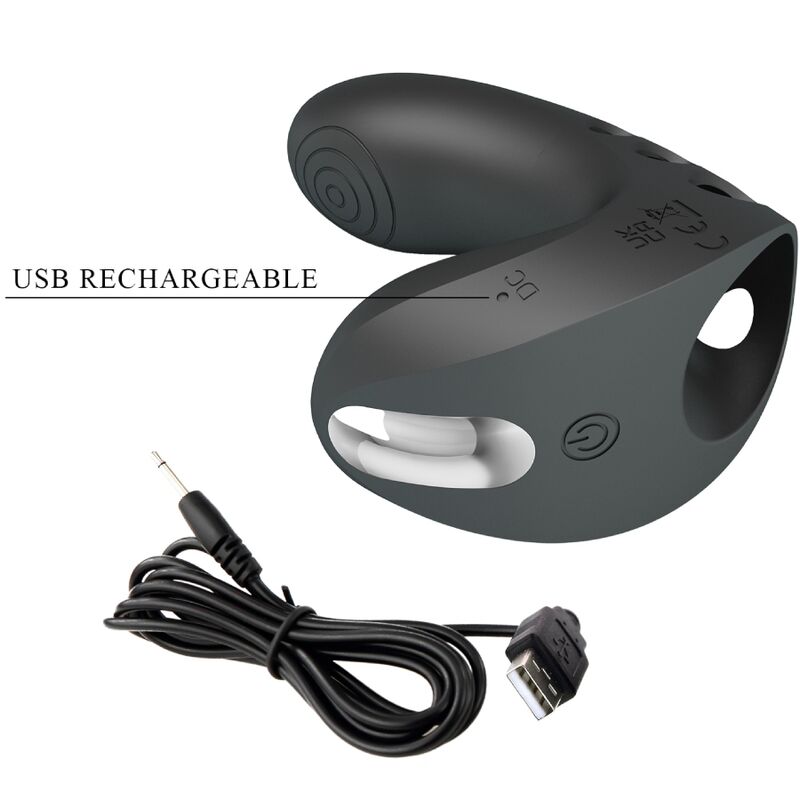 PRETTY LOVE - FINGERVIBRATOR CAMELIA 7 VIBRATIONEN SCHWARZ