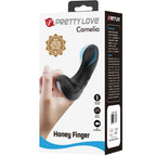 PRETTY LOVE - FINGERVIBRATOR CAMELIA 7 VIBRATIONEN SCHWARZ
