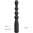 PRETTY LOVE - ANUSVIBRATOR FEDERER 12 VIBRATIONEN SCHWARZ