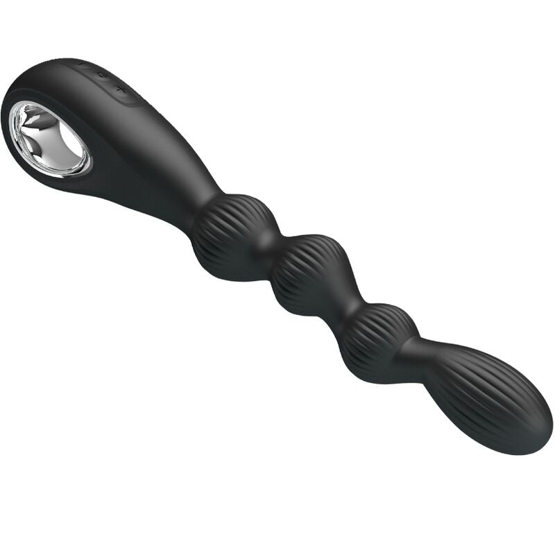 PRETTY LOVE - ANUSVIBRATOR FEDERER 12 VIBRATIONEN SCHWARZ