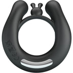 PRETTY LOVE – VIBRATIONSCOCKRING DAHLIA + KLITORISSTIMULATOR 12 VIBRATIONEN SCHWARZ