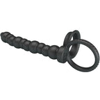 PRETTY LOVE – DILLION DOPPELT PENETRIERENDER PENISRING, SCHWARZ
