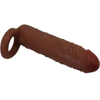 PRETTY LOVE - KAILE PENIS-HÜLSE MIT 2,5 CM VERLÄNGERUNG MULATTO