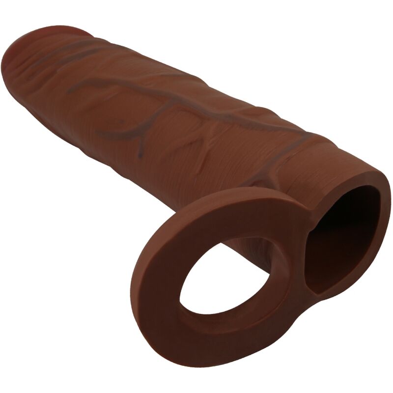 PRETTY LOVE - KAILE PENIS-HÜLSE MIT 2,5 CM VERLÄNGERUNG MULATTO