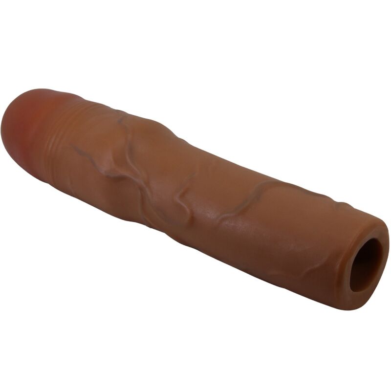 PRETTY LOVE - KYLIAN PENIS MIT EXTENSION 7,6 CM MULATTE