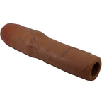 PRETTY LOVE - KYLIAN PENIS MIT EXTENSION 7,6 CM MULATTE