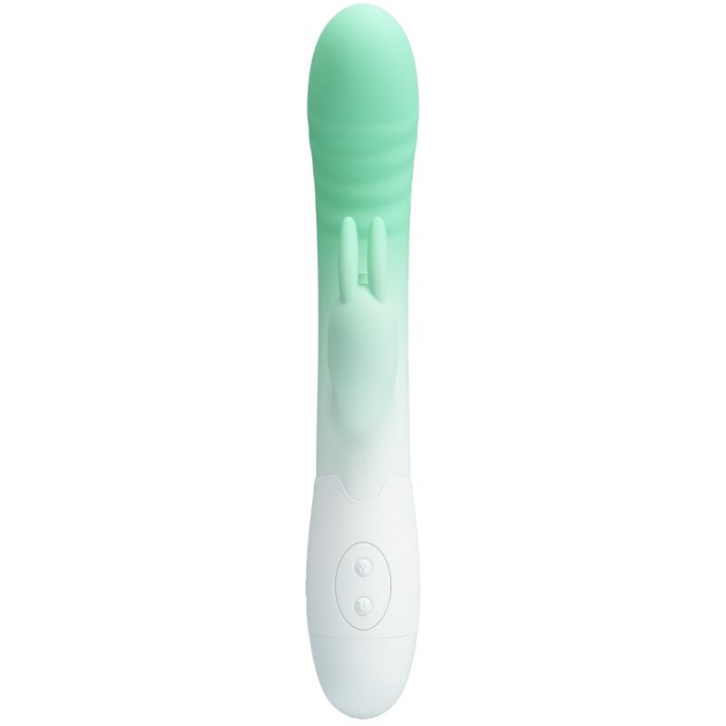PRETTY LOVE - KANINCHEN-VIBRATOR CERBERUS 30 VIBRATIONEN GRÜN