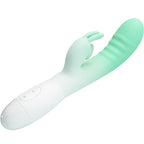 PRETTY LOVE - KANINCHEN-VIBRATOR CERBERUS 30 VIBRATIONEN GRÜN