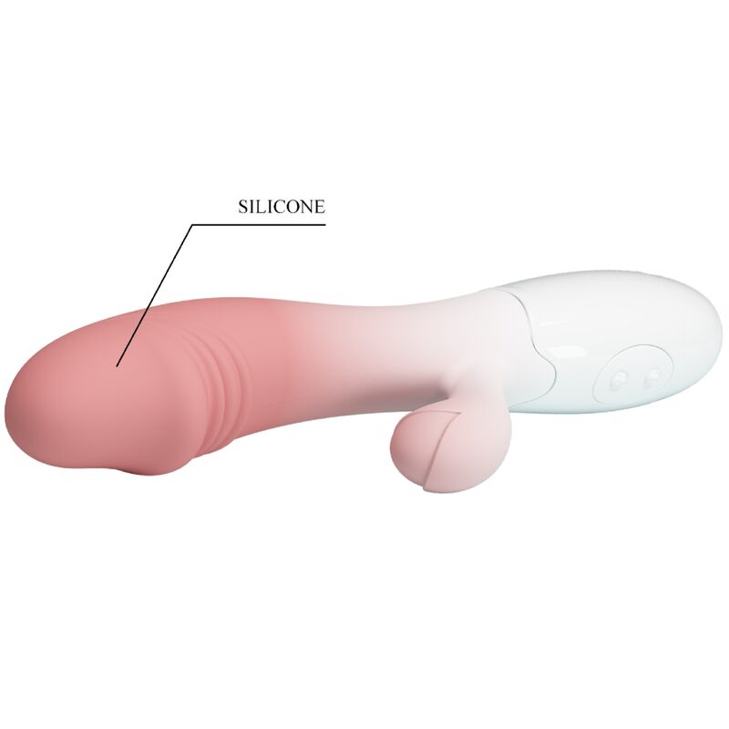 PRETTY LOVE - VIBRATOR SNAPPY RABBIT 30 VIBRATIONEN ROSA