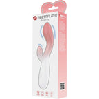 PRETTY LOVE - LEUCHTENDER G-PUNKT-VIBRATOR + KLITORISSTIMULATOR 30 VIBRATIONEN ROSA