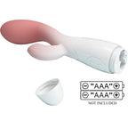 PRETTY LOVE - LEUCHTENDER G-PUNKT-VIBRATOR + KLITORISSTIMULATOR 30 VIBRATIONEN ROSA