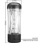 PRETTY LOVE - MASTURBATOR FÜR MÄNNER TAMARA MULTI-SPEED-VIBRATOR SCHWARZ