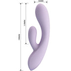 PRETTY LOVE - VIBRATOR ROSOLYN RABBIT 10 VIBRATIONEN VIOLETT