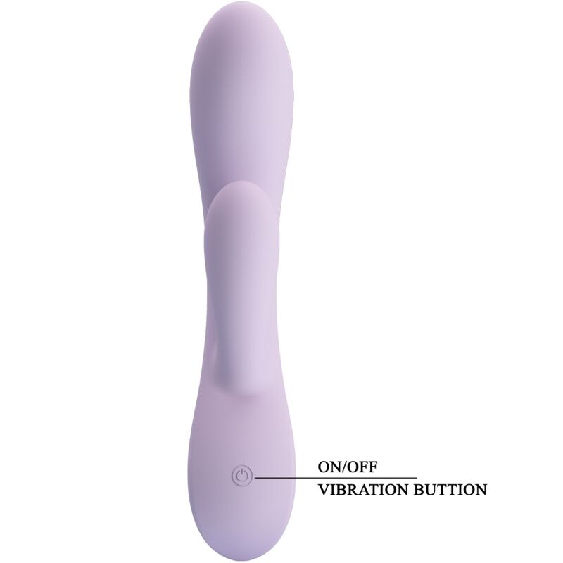 PRETTY LOVE - VIBRATOR ROSOLYN RABBIT 10 VIBRATIONEN VIOLETT