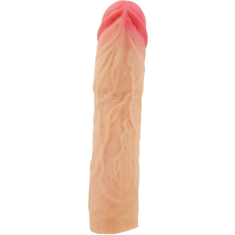 PRETTY LOVE - DEREK-PENISHÜLSE MIT 7,6 CM FLEISCHFARBENER VERLÄNGERUNG