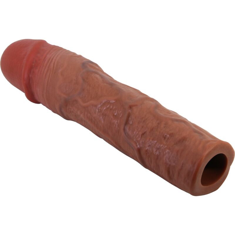 PRETTY LOVE – STEVENSON PENISMANSCHETTE MIT 7,6 CM-VERLÄNGERUNG MULATTE