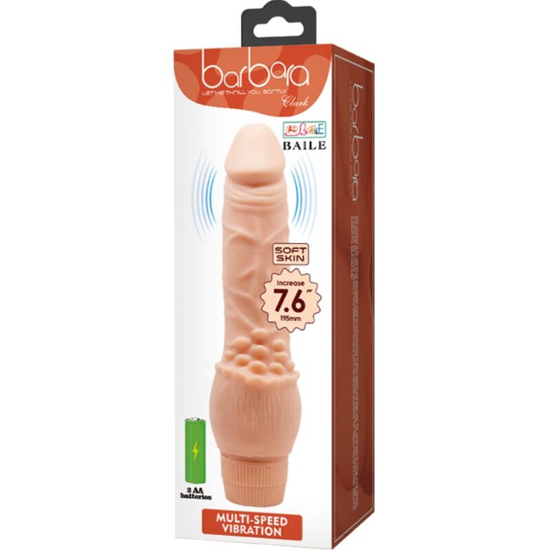 BAILE - REALISTISCHER VIBRATOR BARBARA 19,5 CM HAUTFARBEN