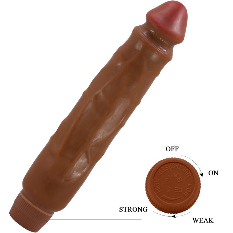 BAILE - REALISTISCHER VIBRATOR 26 CM MULATTE