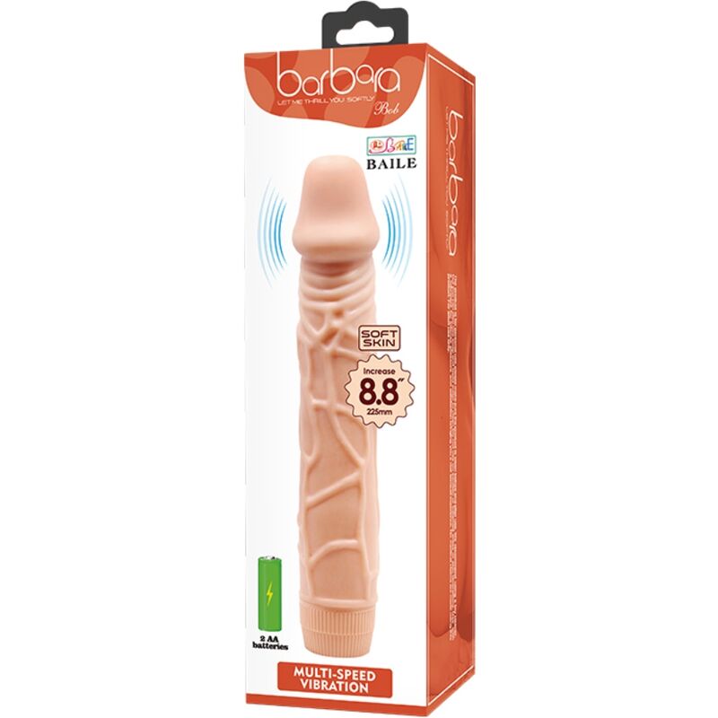 BAILE - REALISTISCHER VIBRATOR BOB 22,5 CM HAUTFARBEN