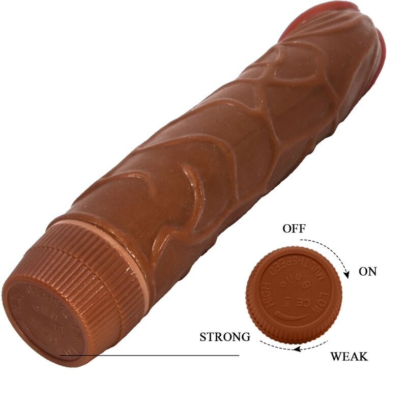 BAILE – REALISTISCHER VIBRATOR BOB 22,5 CM MULATTE